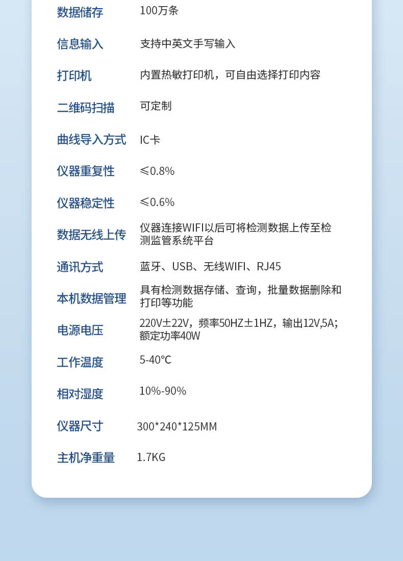 食品綜合檢測(cè)儀
